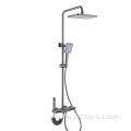 Gun Grey Bathroom Shower Faucet Mixer Tap